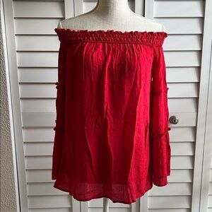 Boho Off Shoulder Bell Sleeve